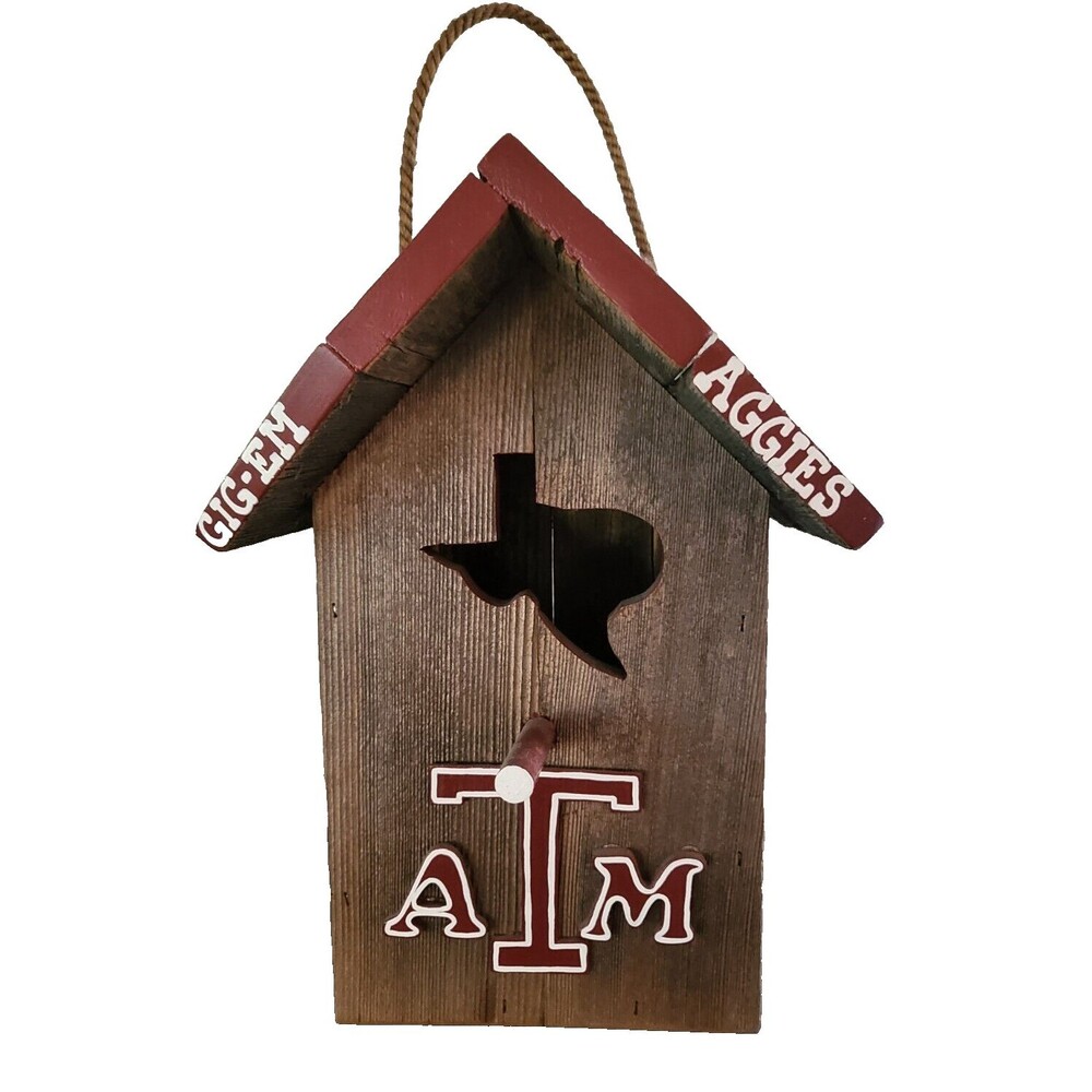 Texas A & M Aggie Birdhouse-Gig-Em